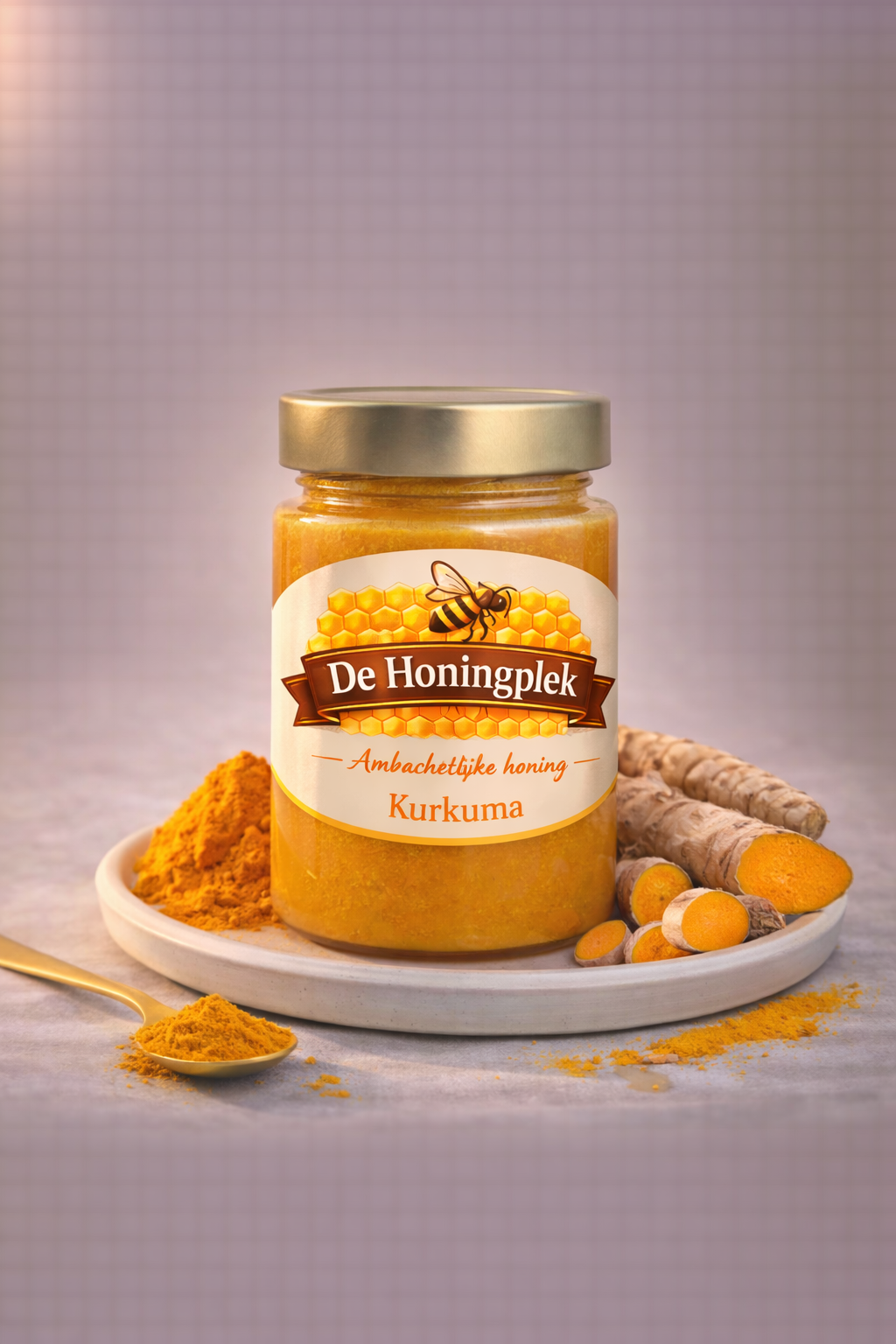 Honing met Kurkuma en Zwarte peper